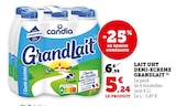 Lait UHT demi-écrémé - Grandlait - Super U à Nanterre Lait UHT demi-écrémé - Grandlait en promo chez Super U Nanterre à 5,24 €