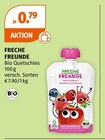 Bio Quetschies von FRECHE FREUNDE im aktuellen Müller Prospekt für 0,79 €