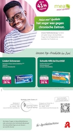 Aktueller mea - meine apotheke Apotheken Prospekt für Ziemetshausen: Unsere Juni-Angebote mit 4} Seiten, 01.06.2025 - 30.06.2025