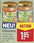 Erdnussmus Crunchy von Bio für 1,85 € bei ALDI Nord im Angebot Erdnussmus Crunchy von Bio im aktuellen ALDI Nord Prospekt
