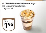 Aktuelle Lebkuchen Angebote bei GLOBUS in Trier Aktuelles Lebkuchen-Sahnetorte to go Angebot bei GLOBUS in Trier ab 1,95 €