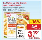 Aktuelles La Mia Grande oder La Mia Familia Angebot bei Netto Marken-Discount in Ulm ab 3,19 €