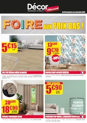 Catalogue Meubles & Décorations Décor Discount en cours à Narbonne Plage et alentours, "FOIRE AUX PRIX BAS !", 4 pages, 29/09/2025 - 02/11/2025