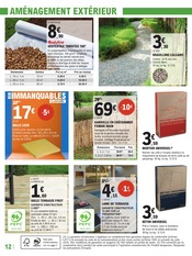 Promos Dalle Extérieure dans le catalogue "LA SÉLECTION RANGEMENT À PRIX E.LECLERC" de E.Leclerc Dalle Extérieure en promo dans le catalogue E.Leclerc à la page 12