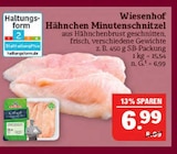 Aktuelle Schnitzel Angebote bei Marktkauf in Nürnberg Aktuelles Hähnchen Minutenschnitzel Angebot bei Marktkauf in Nürnberg ab 6,99 €