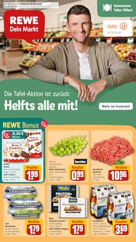 REWE Prospekt Dein Markt mit 16 Seiten
