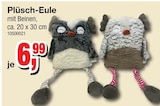 Plüsch-Eule im Angebot bei Die Möbelfundgrube in Kaiserslautern Plüsch-Eule Angebote bei Die Möbelfundgrube Kaiserslautern für 6,99 €