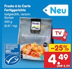 á la Carte Fertiggerichte Angebote von Frosta bei Netto Marken-Discount Rostock für 4,49 €
