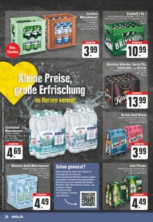 Wasser im E center Prospekt "Aktuelle Angebote" mit 28 Seiten (Bielefeld)