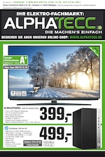 ALPHATECC. Prospekt für Rehlingen-Siersburg mit 8 Seiten ALPHATECC. Prospekt für Rehlingen-Siersburg: "DIE MACHEN‘S EINFACH", 8 Seiten, 15.02.2021 - 27.02.2021