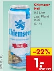 Hell im Angebot bei Netto Marken-Discount in Selb Hell Angebote von Chiemseer bei Netto Marken-Discount Selb für 1,00 €