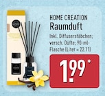 Raumduft von Home Creation im aktuellen ALDI Nord Prospekt