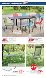 Chaise en promo dans le catalogue Super U à la page 4