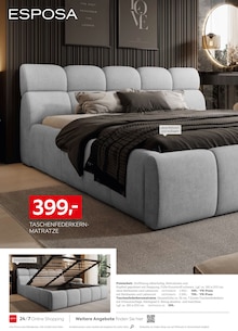 Matratze im XXXLutz Möbelhäuser Prospekt "NR.1 BEIM PREIS" mit 52 Seiten (Hildesheim)