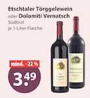 Etschtaler Törggeleiwein im aktuellen V-Markt Prospekt für 3,49 €