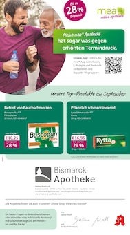 Aktueller mea - meine apotheke Prospekt "Unsere September-Angebote" Seite 1 von 4 Seiten für Krefeld