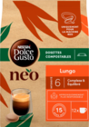 DOSETTES DE CAFÉ LUNGO NÉO NESCAFÉ DOLCE GUSTO - NESCAFE - Auchan Hypermarché à Draveil DOSETTES DE CAFÉ LUNGO NÉO NESCAFÉ DOLCE GUSTO - NESCAFE en promo chez Auchan Hypermarché Draveil à 3,99 €