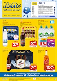 Netto Marken-Discount Prospekt für Hösbach mit 2 Seiten Netto Marken-Discount Prospekt für Hösbach: "DER ORT, AN DEM DU IMMER AUSGEZEICHNETE PREISE FINDEST.", 2 Seiten, 20.10.2025 - 25.10.2025