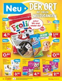 Tierfutter Angebot im aktuellen Netto Marken-Discount Prospekt auf Seite 28