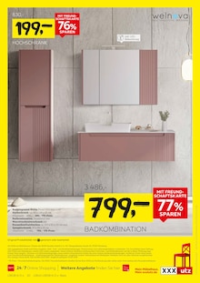 Bad-Spiegelschrank im aktuellen XXXLutz Prospekt (Bremen) Bad-Spiegelschrank im XXXLutz Prospekt "GRÖSSTE LAGERRÄUMUNG" mit 20 Seiten (Bremen)
