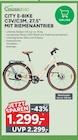City E-Bike C3V/C3M, 27.5" mit Riemenantrieb Angebote von Sachsenrad bei Marktkauf Nürtingen für 1.299,00 €