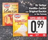 Vanillin-Zucker im EDEKA Prospekt Vanillin-Zucker von Dr. Oetker im aktuellen EDEKA Prospekt für 0,99 €