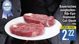 Bayerisches Jungbullen-Rib-Eye-Diamond-Cut-Steak von  im aktuellen EDEKA Prospekt für 2,22 €