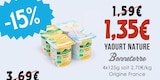 Yaourt Nature - Bonneterre dans le catalogue Naturalia