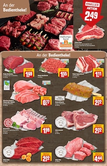 Hackfleisch im REWE Prospekt "Dein Markt" mit 36 Seiten (Lübeck)