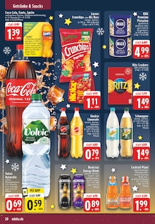 Coca Cola im aktuellen E center Prospekt (Eschweiler) Coca Cola im E center Prospekt "Aktuelle Angebote" mit 34 Seiten (Eschweiler)