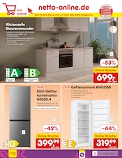 Aktueller Netto Marken-Discount Prospekt mit Kühlschrank, "Aktuelle Angebote", Seite 62