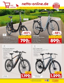 Fahrrad im Netto Marken-Discount Prospekt "Aktuelle Angebote" mit 75 Seiten (Duisburg)