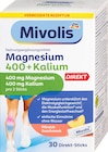 Magnesium 400+Kalium Direkt-Sticks 30 St von Mivolis im aktuellen dm-drogerie markt Prospekt für 2,45 €