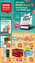 REWE Prospekt für Augsburg mit 34 Seiten REWE Prospekt "Dein Markt" für Augsburg, 34 Seiten, 13.01.2025 - 18.01.2025