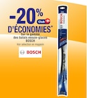 -20% d'économies avec la Carte Carrefour Club sur la gamme des balais essuie-glaces Bosch - Bosch en promo chez Carrefour Limoges