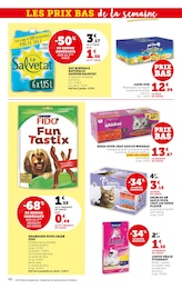 Prix et réduction Alimentation Chat dans le prospectus Super U en cours Offre Alimentation Chat dans le catalogue Super U du moment à la page 40