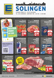 EDEKA Prospekt für Solingen mit 24 Seiten EDEKA Prospekt für Solingen: "Aktuelle Angebote", 24 Seiten, 23.06.2025 - 28.06.2025