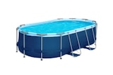 Piscine tubulaire ovale - BESTWAY - Carrefour à Menton Piscine tubulaire ovale - BESTWAY en promo chez Carrefour Menton à 349,99 €