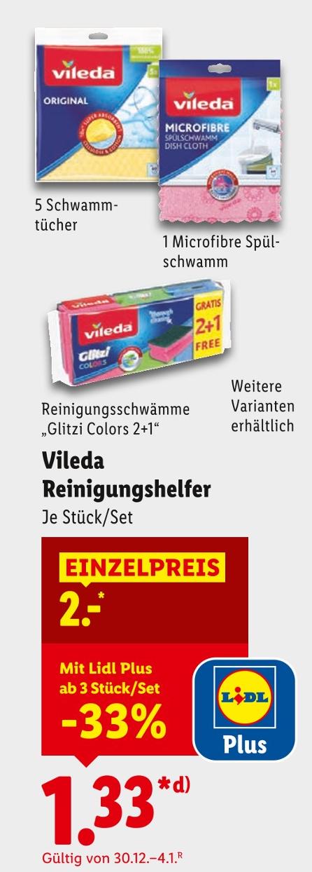 Reinigungsschwämme Glitzi Colors 2+1