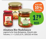 Bio-Nudelsauce im tegut Prospekt Bio-Nudelsauce von Alnatura im aktuellen tegut Prospekt für 1,79 €