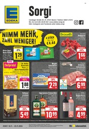 Aktueller EDEKA Prospekt mit Schweinebraten, "Aktuelle Angebote", Seite 1