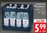 Mineralwasser Angebote von Gerolsteiner bei EDEKA Kaarst für 5,99 €