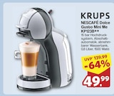 NESCAFÉ Dolce Gusto Mini Me KP123B Angebote von KRUPS bei famila Nordwest Lingen für 49,99 €
