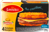 4 Potatoes burgers - SAVOURELL en promo chez Norma Vandœuvre-lès-Nancy à 5,84 €