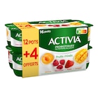 Yaourts aux Fruits - ACTIVIA dans le catalogue Carrefour Market