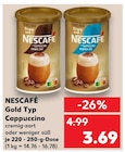 Gold Typ Cappuccino von NESCAFÉ im aktuellen Kaufland Prospekt