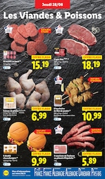 Prix et réduction Burger dans le prospectus Lidl en cours Offre Burger dans le catalogue Lidl du moment à la page 4