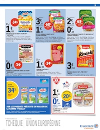 Offre Mozzarella dans le catalogue E.Leclerc du moment à la page 5