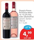 Primitivo Wein von Doppio Passo für 4,99 € bei budni im Angebot Primitivo Wein von Doppio Passo im aktuellen budni Prospekt