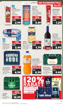 Bohnen im Kaufland Prospekt "Aktuelle Angebote" mit 68 Seiten (Bonn)